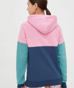 Γυναικεία Χωρίς φερμουάρ Μπλούζα Femi Stories Nemos ροζ, με κουκούλα -Femi Stories Εκπτώσεις unnamed file 545