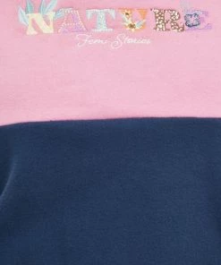 Γυναικεία Χωρίς φερμουάρ Μπλούζα Femi Stories Nemos ροζ, με κουκούλα -Femi Stories Εκπτώσεις unnamed file 547