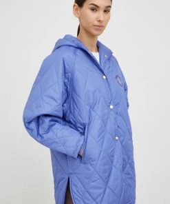 Γυναικεία Μακριά μπουφάν Μπουφάν Femi Stories Grace μπλε -Femi Stories Εκπτώσεις unnamed file 553