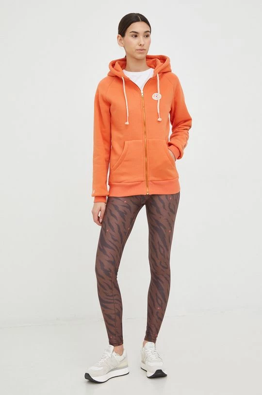 Γυναικεία Με φερμουάρ Μπλούζα Femi Stories Andel πορτοκαλί, με κουκούλα 4 Γυναικεία Με φερμουάρ Μπλούζα Femi Stories Andel πορτοκαλί, με κουκούλα - Image 2