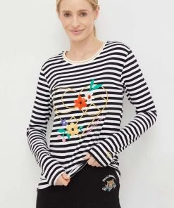 Γυναικεία Μακρυμάνικο Longsleeve Femi Stories Camill μαύρο