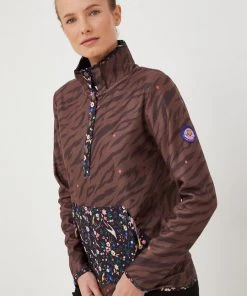 Γυναικεία Χωρίς φερμουάρ Μπλούζα Femi Stories Sudar καφέ