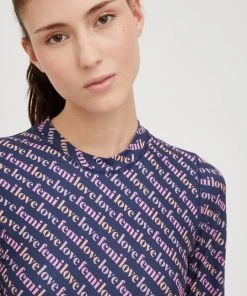 Γυναικεία Λειτουργικά εσώρουχα Λειτουργικό μακρυμάνικο πουκάμισο Femi Stories ναυτικό μπλε -Femi Stories Εκπτώσεις unnamed file 614