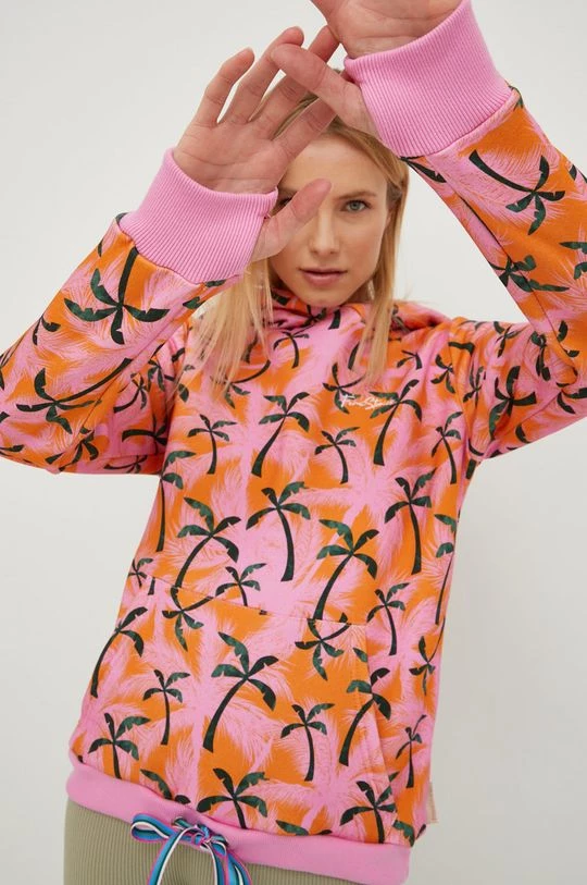 Γυναικεία Χωρίς φερμουάρ Μπλούζα Femi Stories ροζ 6 Γυναικεία Χωρίς φερμουάρ Μπλούζα Femi Stories ροζ - Image 4