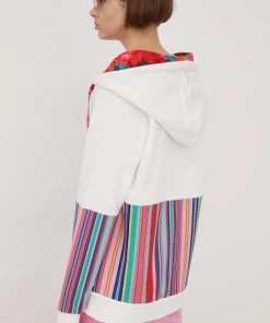 Γυναικεία Με φερμουάρ Μπλούζα Femi Stories χρώμα: άσπρο -Femi Stories Εκπτώσεις unnamed file 639