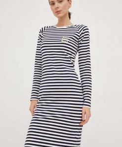 Γυναικεία Φορέματα Φόρεμα Femi Stories Glam ναυτικό μπλε