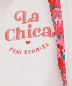 Γυναικεία Με φερμουάρ Μπλούζα Femi Stories χρώμα: άσπρο -Femi Stories Εκπτώσεις unnamed file 641