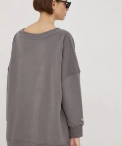 Γυναικεία Χωρίς φερμουάρ Βαμβακερή μπλούζα Femi Stories χρώμα: γκρι -Femi Stories Εκπτώσεις unnamed file 645