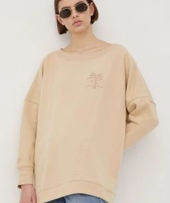 Γυναικεία Χωρίς φερμουάρ Μπλούζα Femi Stories χρώμα: μπεζ