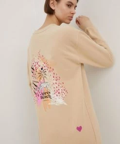 Γυναικεία Χωρίς φερμουάρ Μπλούζα Femi Stories χρώμα: μπεζ -Femi Stories Εκπτώσεις unnamed file 671