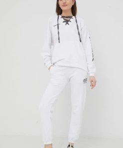 Γυναικεία Παντελόνια φόρμας Παντελόνι φόρμας Femi Stories χρώμα: άσπρο -Femi Stories Εκπτώσεις unnamed file 689