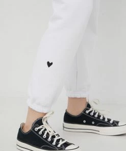 Γυναικεία Παντελόνια φόρμας Παντελόνι φόρμας Femi Stories χρώμα: άσπρο -Femi Stories Εκπτώσεις unnamed file 691