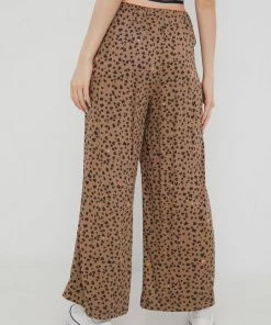 Γυναικεία Υφασμάτινα Παντελόνι Femi Stories χρώμα: καφέ -Femi Stories Εκπτώσεις unnamed file 694