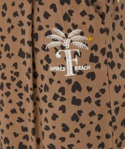 Γυναικεία Υφασμάτινα Παντελόνι Femi Stories χρώμα: καφέ -Femi Stories Εκπτώσεις unnamed file 695