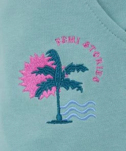 Γυναικεία Παντελόνια φόρμας Παντελόνι φόρμας Femi Stories χρώμα: τιρκουάζ -Femi Stories Εκπτώσεις unnamed file 698