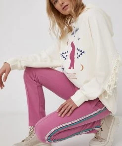 Γυναικεία Παντελόνια φόρμας Παντελόνι Femi Stories χρώμα: μοβ -Femi Stories Εκπτώσεις unnamed file 745