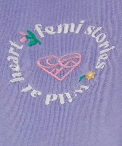 Γυναικεία Παντελόνια φόρμας Παντελόνι φόρμας Femi Stories Flare μοβ -Femi Stories Εκπτώσεις unnamed file 762