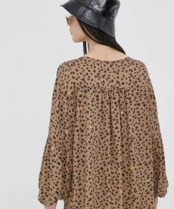 Γυναικεία Μπλούζες Μπλουζάκι Femi Stories καφέ -Femi Stories Εκπτώσεις unnamed file 805