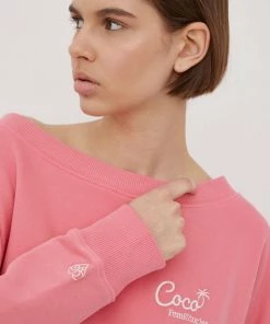 Γυναικεία Χωρίς φερμουάρ Βαμβακερή μπλούζα Femi Stories χρώμα: ροζ -Femi Stories Εκπτώσεις unnamed file 824