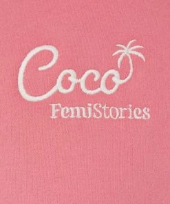 Γυναικεία Χωρίς φερμουάρ Βαμβακερή μπλούζα Femi Stories χρώμα: ροζ -Femi Stories Εκπτώσεις unnamed file 825