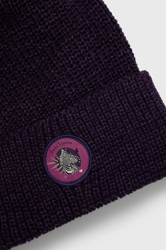 Γυναικεία Σκουφιά Σκουφί από μείγμα μαλλιού Femi Stories μοβ 5 Γυναικεία Σκουφιά Σκουφί από μείγμα μαλλιού Femi Stories μοβ - Image 3