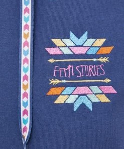 Γυναικεία Χωρίς φερμουάρ Μπλούζα Femi Stories χρώμα: ναυτικό μπλε -Femi Stories Εκπτώσεις unnamed file 904