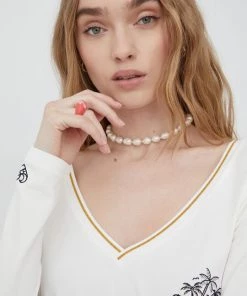 Γυναικεία Μακρυμάνικο Longsleeve Femi Stories άσπρο -Femi Stories Εκπτώσεις unnamed file 979