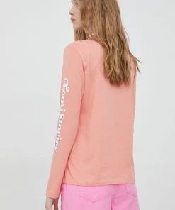 Γυναικεία Μακρυμάνικο Βαμβακερή μπλούζα με μακριά μανίκια Femi Stories πορτοκαλί -Femi Stories Εκπτώσεις unnamed file 983